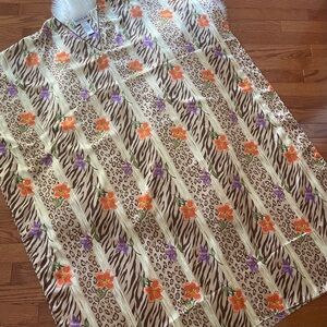 Kaftan by Winlar Animal Floral Print Size One Size Fits Most Relaxed Comfort